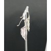 Sterling Silver 5 Rings drop earrings